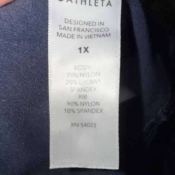 ATHLETA Studio Flare Pants - 1X Navy - Picture 15 of 16